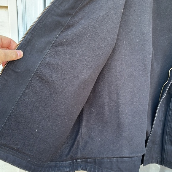 TIMBERLAND PRO SERIES MEN’S BLACK DENIM LINED JACKET-XL - Picture 3 of 9